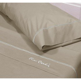 Top sheet Hosteline IRIS PREMIUM White Double | Tienda24 - Global Online Shop Tienda24.eu