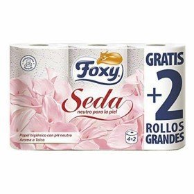 Papier Toilette Foxy Mega3 (4 Unités) | Tienda24 Tienda24.eu