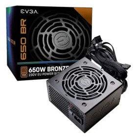 Bloc d’Alimentation Evga 100-BR-0650-K2 ATX 650 W 80 Plus Bronze de Evga, Alimentation - Réf : S9903255, Prix : 76,08 €, Remi...