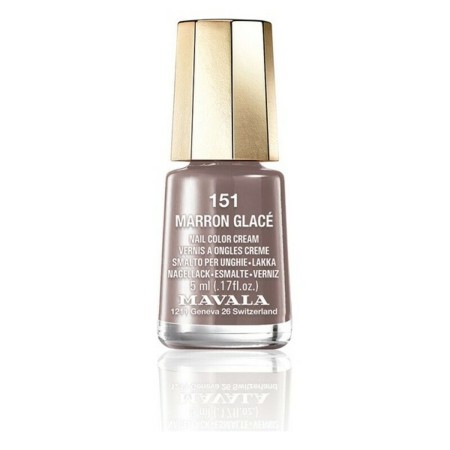 Nail polish Nail Color Mavala 151-marron glace (5 ml) | Tienda24 Tienda24.eu