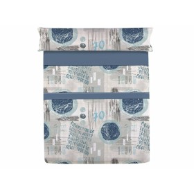 Bedding set Pierre Cardin CALIFORNIA Blue Single by Pierre Cardin, Sheets and pillowcases - Ref: D2100950, Price: 20,57 €, Di...