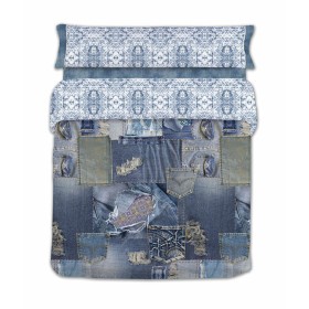 Housse de Couette Lois GENOVA P. Bleu 144 Fils 240 x 230 cm de Lois, Couettes et housses de couette - Réf : D2101059, Prix : ...