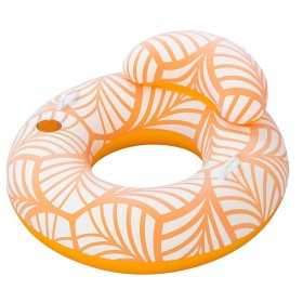 Poltrona da Piscina Gonfiabile Bestway Deluxe 118 x 117 cm Arancio di Bestway, Lettini e giochi gonfiabili - Rif: D1400294, P...