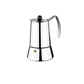 Italian Coffee Pot Monix M630006 Silver 6 Cups Stainless steel by Monix, Stovetop Coffee Makers - Ref: S9904744, Price: 30,71...