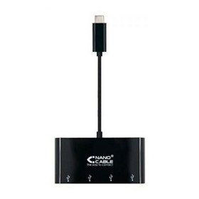 Adaptador USB-C para USB NANOCABLE 10.16.4401-BK (10 cm) 10 cm de NANOCABLE, Adaptador USB - Ref: S9904844, Preço: 12,27 €, D...