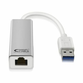 Câble Réseau Rigide UTP 6ème Catégorie NANOCABLE USB 3.0/RJ-45, 0.15m de NANOCABLE, Adaptateurs réseau USB - Réf : S9904861, ...