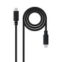 USB-C-Kabel NANOCABLE USB 2.0, 2m Schwarz 2 m | Tienda24 - Global Online Shop Tienda24.eu