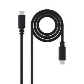 Cable USB-C NANOCABLE USB 2.0, 2m Negro 2 m de NANOCABLE, Cables USB - Ref: S9904917, Precio: 5,80 €, Descuento: %