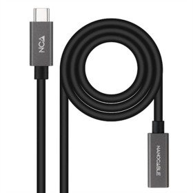 Câble USB-C NANOCABLE 10.01.4402 Noir 2 m (1 Unité) de NANOCABLE, Câbles USB - Réf : S9904946, Prix : 8,95 €, Remise : %