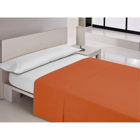 Top sheet Happy Home MIX COLORS Orange Single by Happy Home, Sheets and pillowcases - Ref: D2101208, Price: 17,87 €, Discount: %