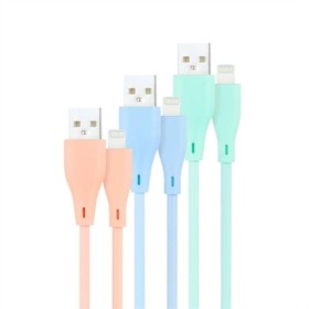 Câble USB vers Lightning NANOCABLE 10.10.0401-A1 1 m de NANOCABLE, Câbles USB - Réf : S9904950, Prix : 5,57 €, Remise : %