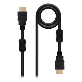 Cable HDMI NANOCABLE 10.15.1802 (1,8M) Negro de NANOCABLE, Cables HDMI - Ref: S9904967, Precio: 4,37 €, Descuento: %