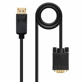 Adaptateur DisplayPort vers VGA NANOCABLE 10.15.4401 1 m Noir de NANOCABLE, Câbles VGA - Réf : S9905019, Prix : 7,76 €, Remis...