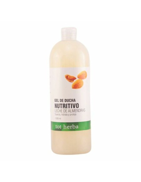 Gel de Duche Nutritivo Leite de Amêndoas Tot Herba (1000 ml) | Tienda24 Tienda24.eu