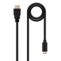 Cable HDMI a Mini HDMI NANOCABLE 10.15.0902 1,8 m Negro 1,8 m de NANOCABLE, Cables HDMI - Ref: S9905198, Precio: 4,67 €, Desc...