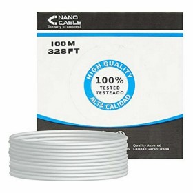 Cabo Categoria 5 UTP NANOCABLE 10.20.0302 (100 m) Cinzento 100 m de NANOCABLE, Cabos Ethernet - Ref: S9905216, Preço: 23,07 €...