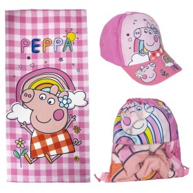 Set de Verano Infantil Peppa Pig Rosa 3 Piezas