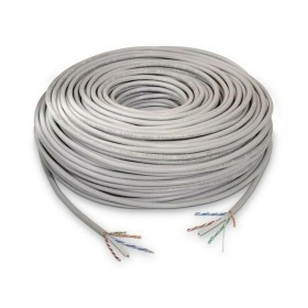 Cavo di Rete Rigido UTP Categoria 6 NANOCABLE 10.20.0502 100 m Grigio 100 m di NANOCABLE, Cavi Ethernet - Rif: S9905227, Prez...