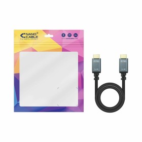 Câble HDMI NANOCABLE 10.15.8001 Noir 1 m 8K Ultra HD de NANOCABLE, Câbles HDMI - Réf : S9905245, Prix : 5,94 €, Remise : %