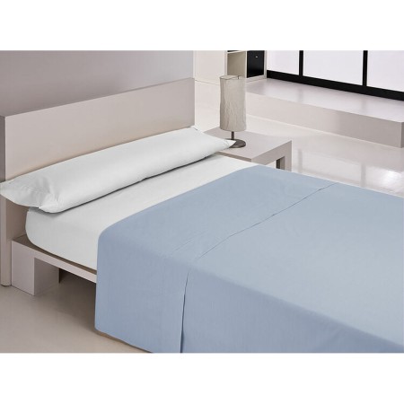 Top sheet Happy Home MIX COLORS Blue Single by Happy Home, Sheets and pillowcases - Ref: D2101231, Price: 20,99 €, Discount: %