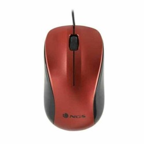 Optical mouse NGS NGS-MOUSE-1092 Red 1200 DPI by NGS, Mice - Ref: S9905382, Price: 6,92 €, Discount: %