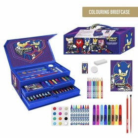 Set de Papelaria Sonic Azul