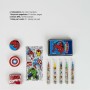 Set de Papelería Marvel Azul Maletín | Tienda24 Tienda24.eu