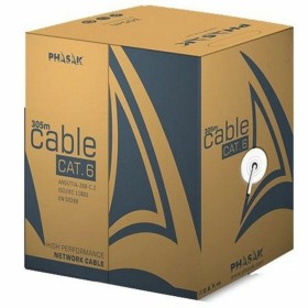 Câble Réseau Rigide UTP 6ème Catégorie Phasak PHR 6302 Gris 305 m de Phasak, Câbles Ethernet - Réf : S9905954, Prix : 76,81 €...