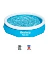 Inflatable pool Bestway 305 x 66 cm Blue 3200 L | Tienda24 Tienda24.eu