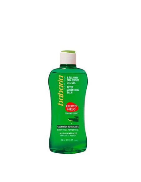 After Sun Efecto Hielo Aloe Vera Babaria (200 ml) (200 ml) (Unisex) | Tienda24 Tienda24.eu