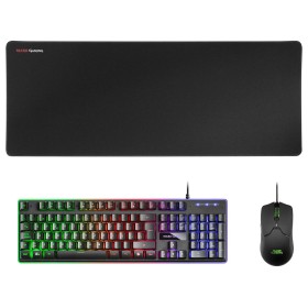 Teclado e Rato para Vídeojogos Mars Gaming MCPXBES Preto Qwerty espanhol de Mars Gaming, Packs de teclado e rato - Ref: S9907...