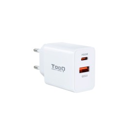 Caricabatterie da Parete TooQ TQWC-2SC04WT 20 W Bianco di TooQ, Caricabatterie - Rif: S9907428, Prezzo: 8,11 €, Sconto: %