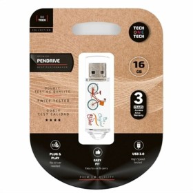 Clé USB Tech One Tech TEC4005-16 16 GB de Tech One Tech, Clés USB - Réf : S9907604, Prix : 5,30 €, Remise : %