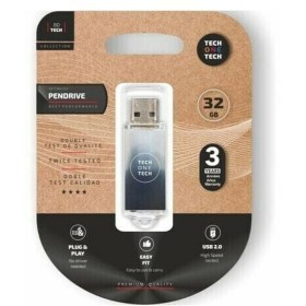 Clé USB Tech One Tech Be B&W 32 GB de Tech One Tech, Clés USB - Réf : S9907607, Prix : 6,40 €, Remise : %