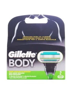 Lames de Rasoir de Rechange Body Gillette Body (2 uds) (2 Unités) de Gillette, Homme - Ref: S0558994, Precio: 9,79 €, Descuen...