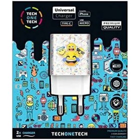 Chargeur mural Tech One Tech TEC2502 de Tech One Tech, Chargeurs - Réf : S9907641, Prix : 6,09 €, Remise : %