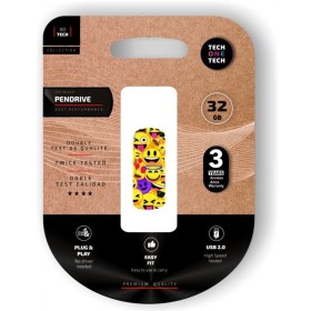 Memoria USB Tech One Tech Emoji collage 32 GB de Tech One Tech, Memorias USB - Ref: S9907663, Precio: 6,51 €, Descuento: %