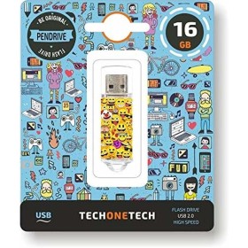 Clé USB Tech One Tech Emojis 16 GB de Tech One Tech, Clés USB - Réf : S9907668, Prix : 6,12 €, Remise : %