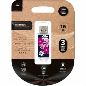 Clé USB Tech One Tech TEC4017-16 16 GB de Tech One Tech, Clés USB - Réf : S9907674, Prix : 6,46 €, Remise : %