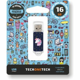 Clé USB Tech One Tech TEC4012-16 16 GB de Tech One Tech, Clés USB - Réf : S9907708, Prix : 6,45 €, Remise : %