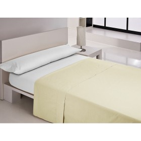 Top sheet Happy Home MIX COLORS Yellow Single by Happy Home, Sheets and pillowcases - Ref: D2101317, Price: 17,87 €, Discount: %