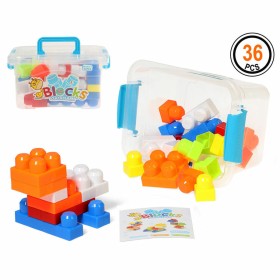 Construction set Colorbaby Construction Work Vehicles (Set) (2 Units) | Tienda24 Tienda24.eu