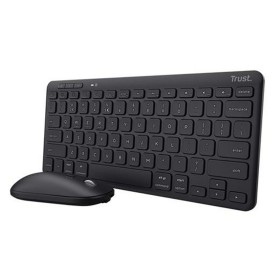 clavier et souris Trust 25061 Noir Espagnol Qwerty QWERTY de Trust, Ensembles Clavier et Souris - Réf : S9908134, Prix : 49,5...