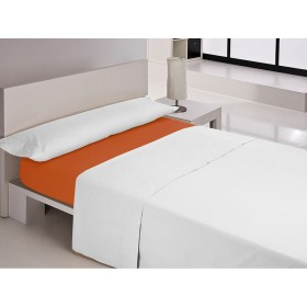 Fitted bottom sheet Happy Home MIX COLORS Orange Single by Happy Home, Sheets and pillowcases - Ref: D2101343, Price: 16,11 €...