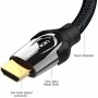 Cabo HDMI Vention VAA-B05-B075 75 cm Preto | Tienda24 - Global Online Shop Tienda24.eu