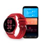 Smartwatch KSIX Core 1,43" Red | Tienda24 Tienda24.eu