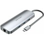 Hub USB Vention TOLHB 100 W Prateado de Vention, Hubs USB - Ref: S9908890, Preço: 39,08 €, Desconto: %