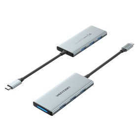 Hub USB Vention TOPHB Argenté de Vention, Hubs USB - Réf : S9908893, Prix : 21,63 €, Remise : %