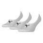 Meias Low-Cut Puma FOOTIE (3 pares) Branco | Tienda24 Tienda24.eu