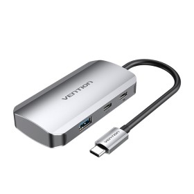 Hub USB Lenovo 4X90X21427 Cinzento | Tienda24 - Global Online Shop Tienda24.eu